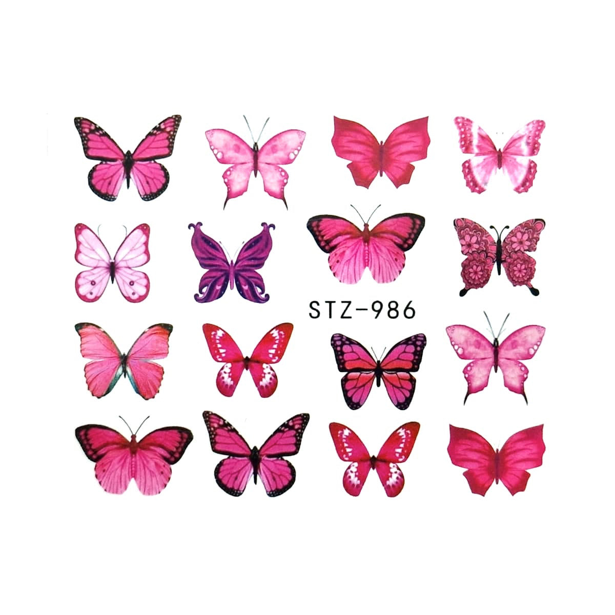 Image of Tatuaj Decor Unghii STZ-986