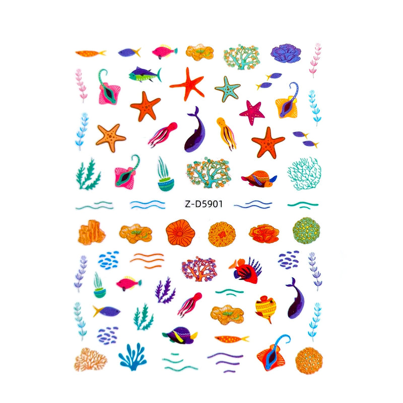 Sticker Decor Unghii 5901