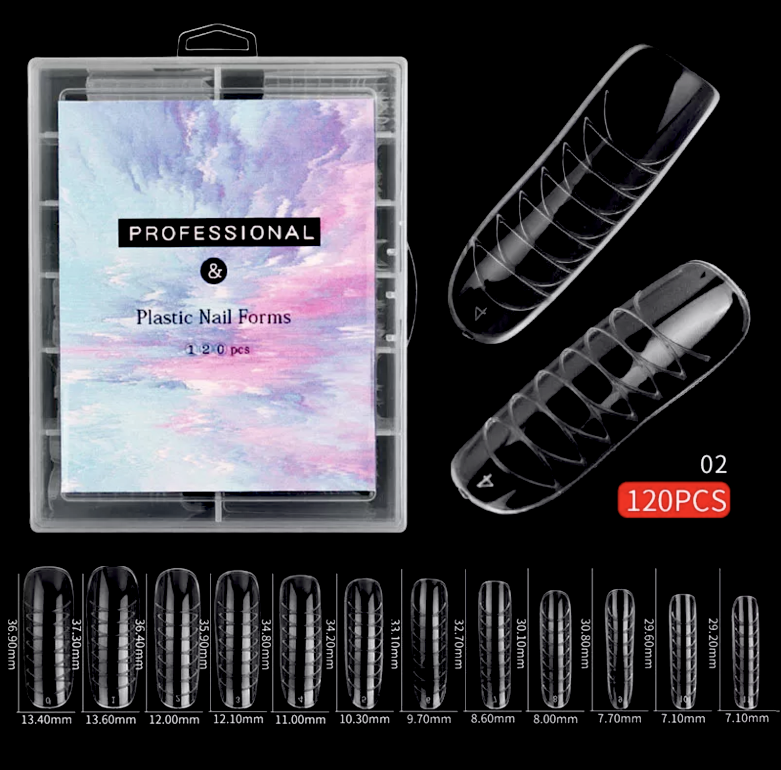 Image of Tipsuri Dual Forms Reutilizabile - Set 120 buc Nr 02