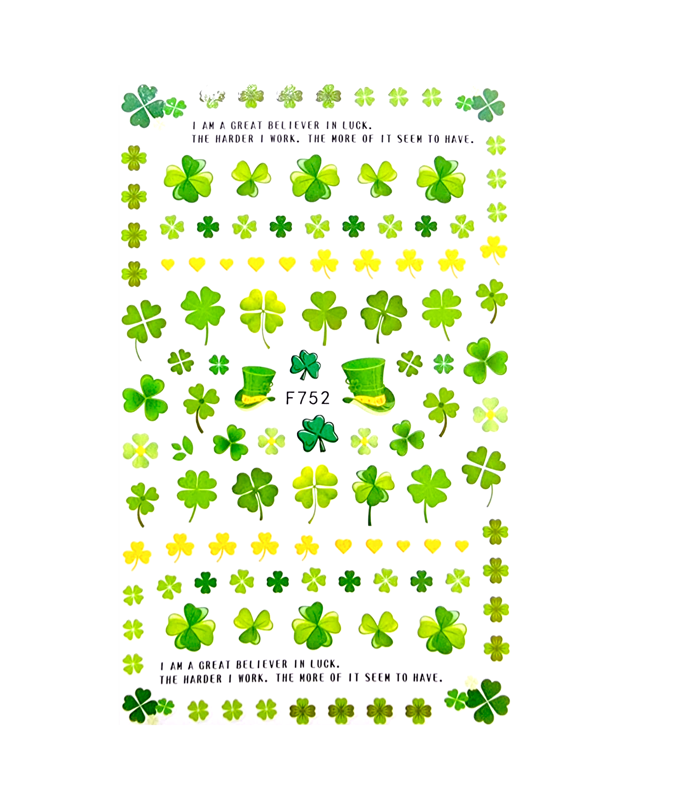 Image of Sticker Decor Unghii Coria 752 V