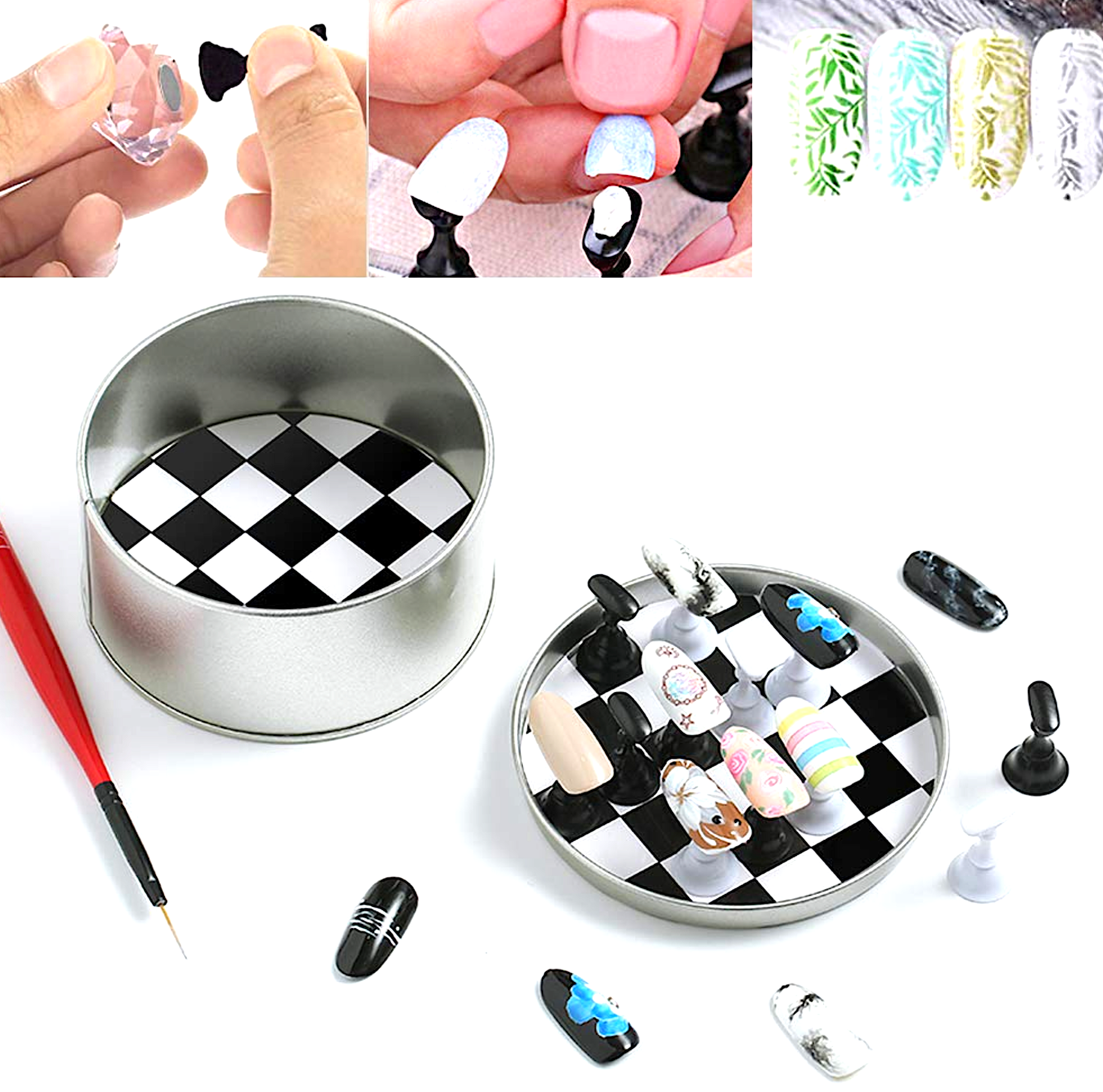 Image of Suport Tips Pentru Exersare Sah, Magnetic