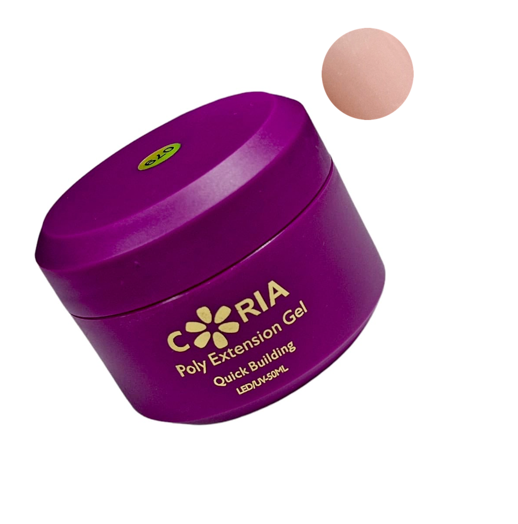 Polygel Coria 50 ML Natural Nr 045 Perfect Latte French