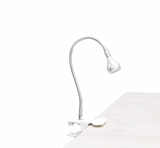 Lampa UV/LED mini Fast Lamp, flexibila , cablu USB, pentru manichiura si pedichiura, culoare Alb/Argintiu