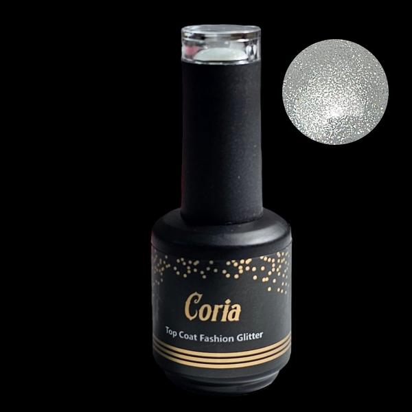 Top Coat Fashion Glitter Coria 15 ml 101