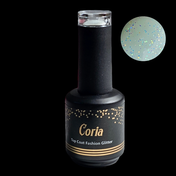 Top Coat Fashion Glitter Coria 15 ml 105