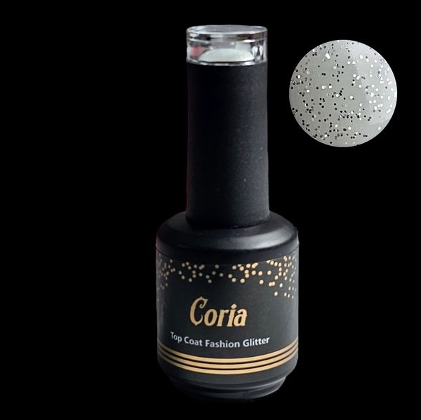 Top Coat Fashion Glitter Coria 15 ml 107