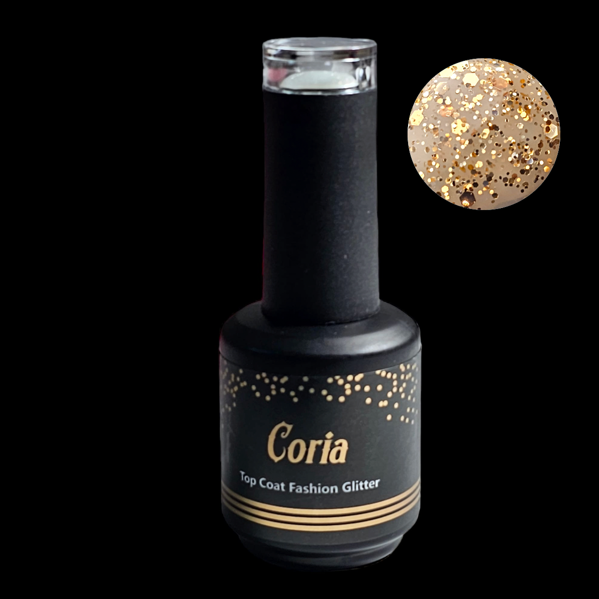 Top Coat Fashion Glitter Coria 15 ml 111