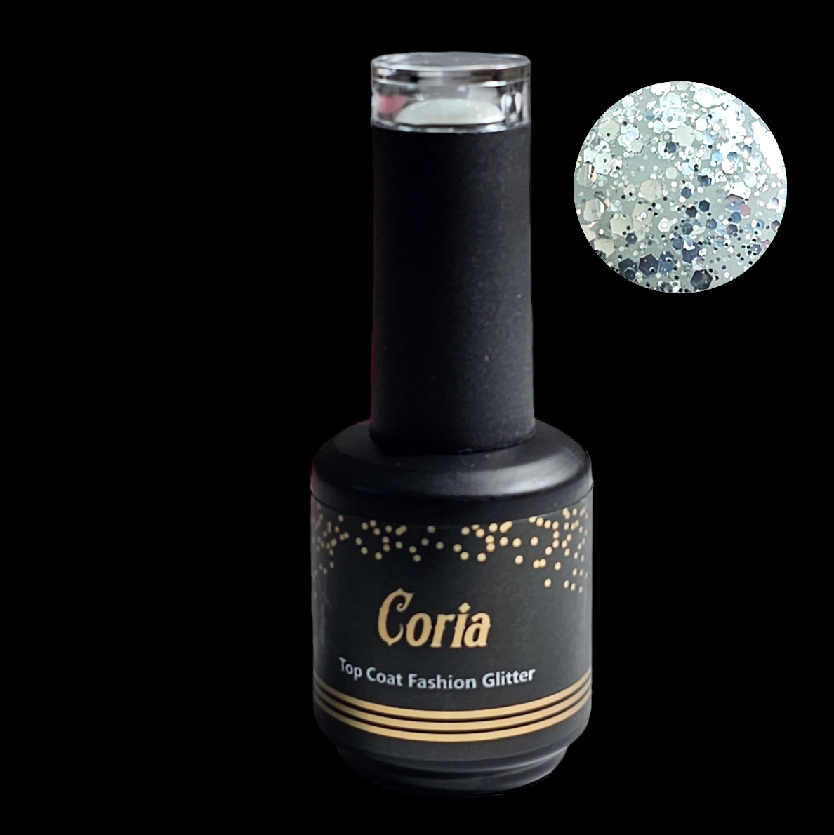 Top Coat Fashion Glitter Coria 15 ml 112