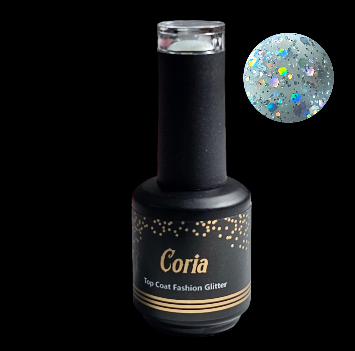Top Coat Fashion Glitter Coria 15 ml 113