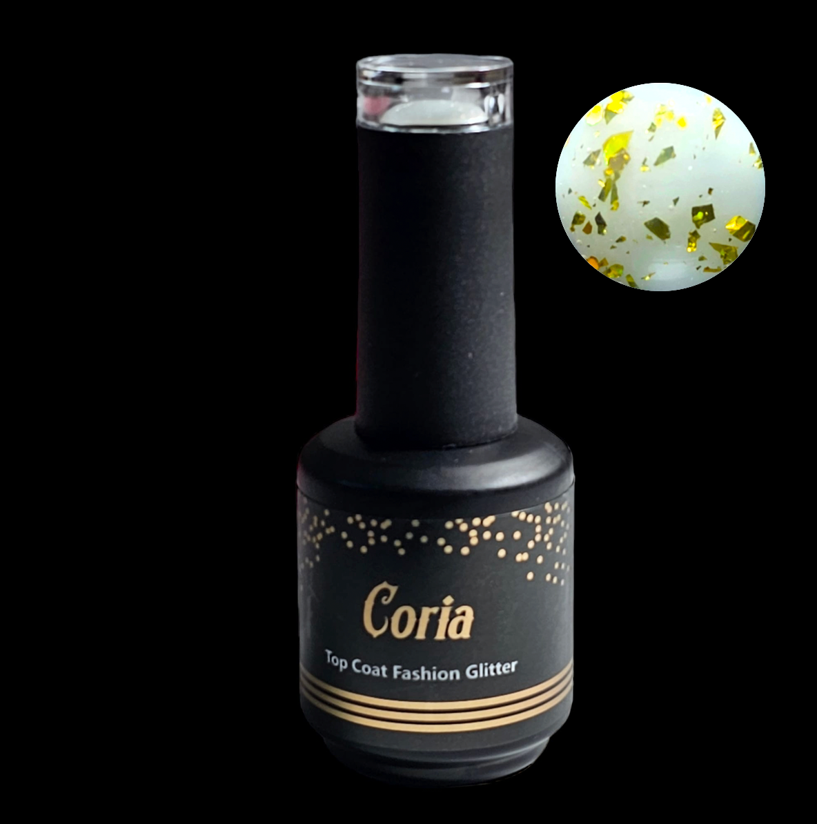 Top Coat Fashion Glitter Coria 15 ml 120