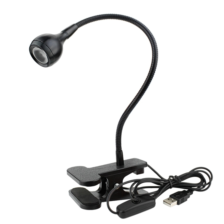 Image of Lampa UV/LED mini Fast Lamp, flexibila , cablu USB, pentru manichiura si pedichiura, culoare Negru