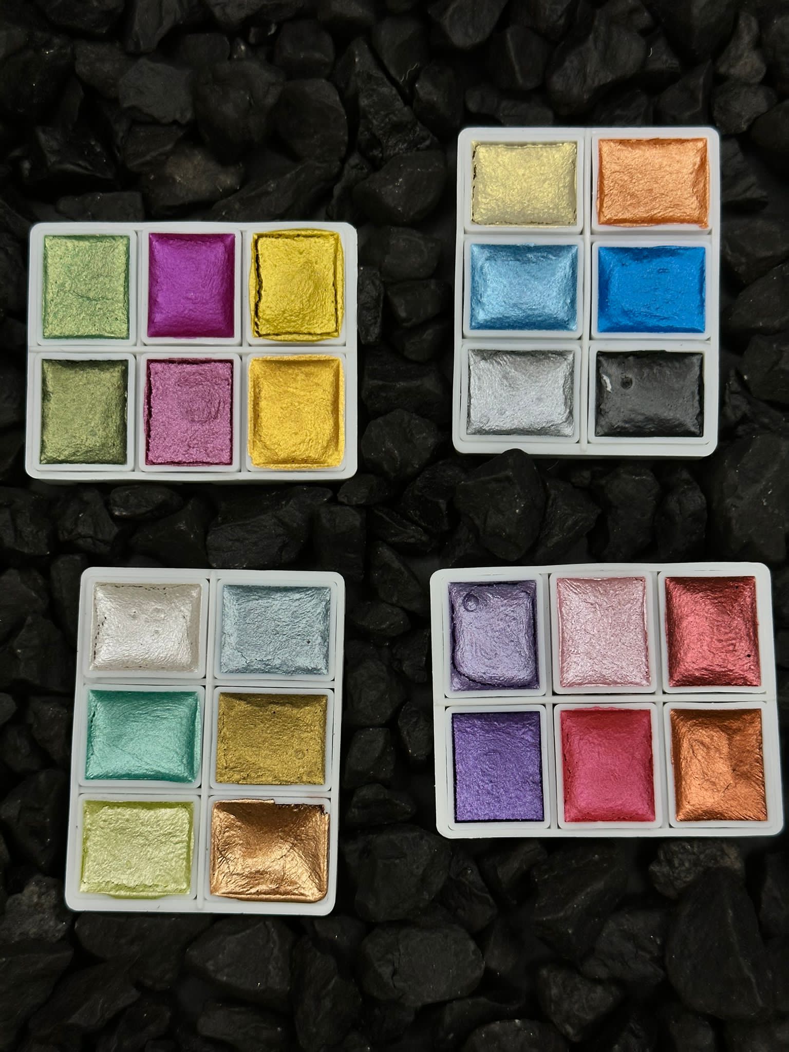 Image of Set 24 Acuarele Metalice Extra