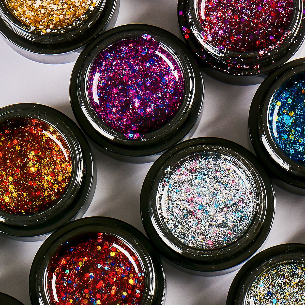 Image of Gel Uv/Led Coria Glitter Sequins 5g 08 - Coria