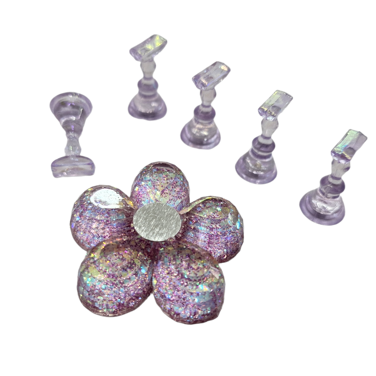 Image of Suport Floare Multireflex Tips Magnetic Lila