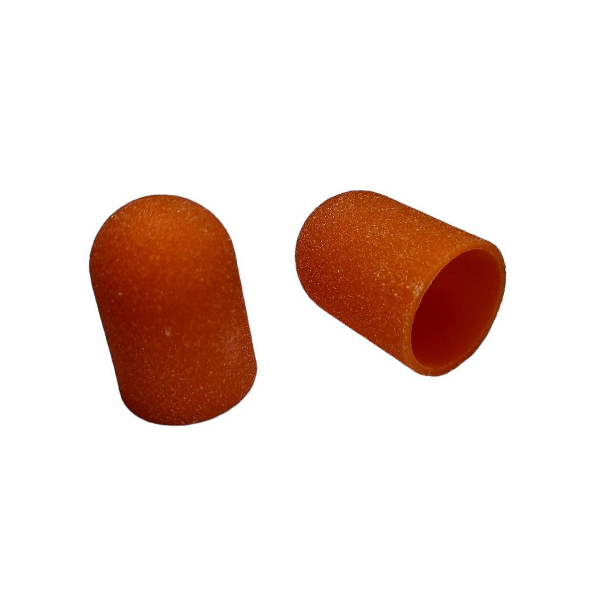 Image of Capisoane Rezerva/ Capete Freza Pedichiura 13x19 120grit Portocaliu V