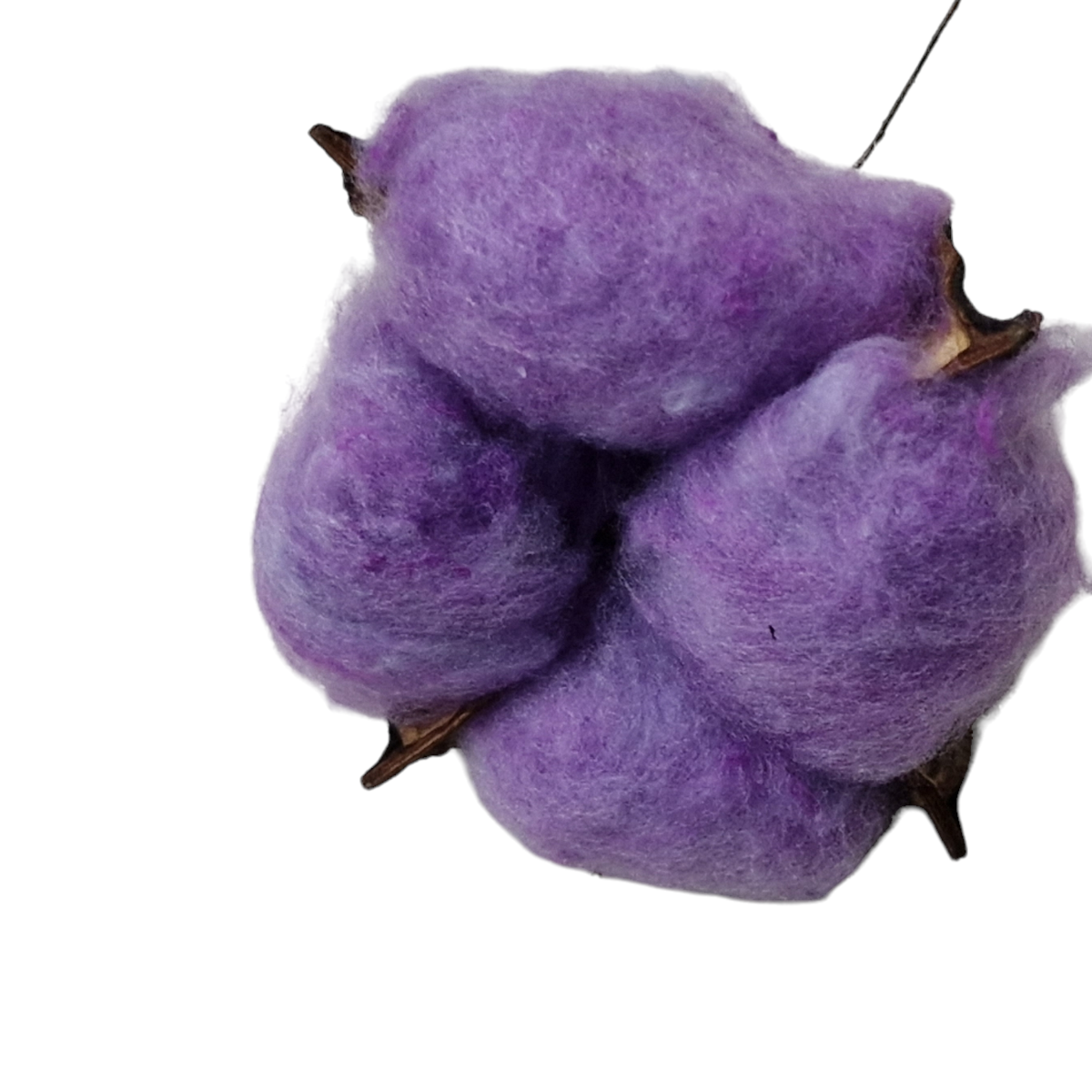 Floare de bumbac artificiala Mov BubuM