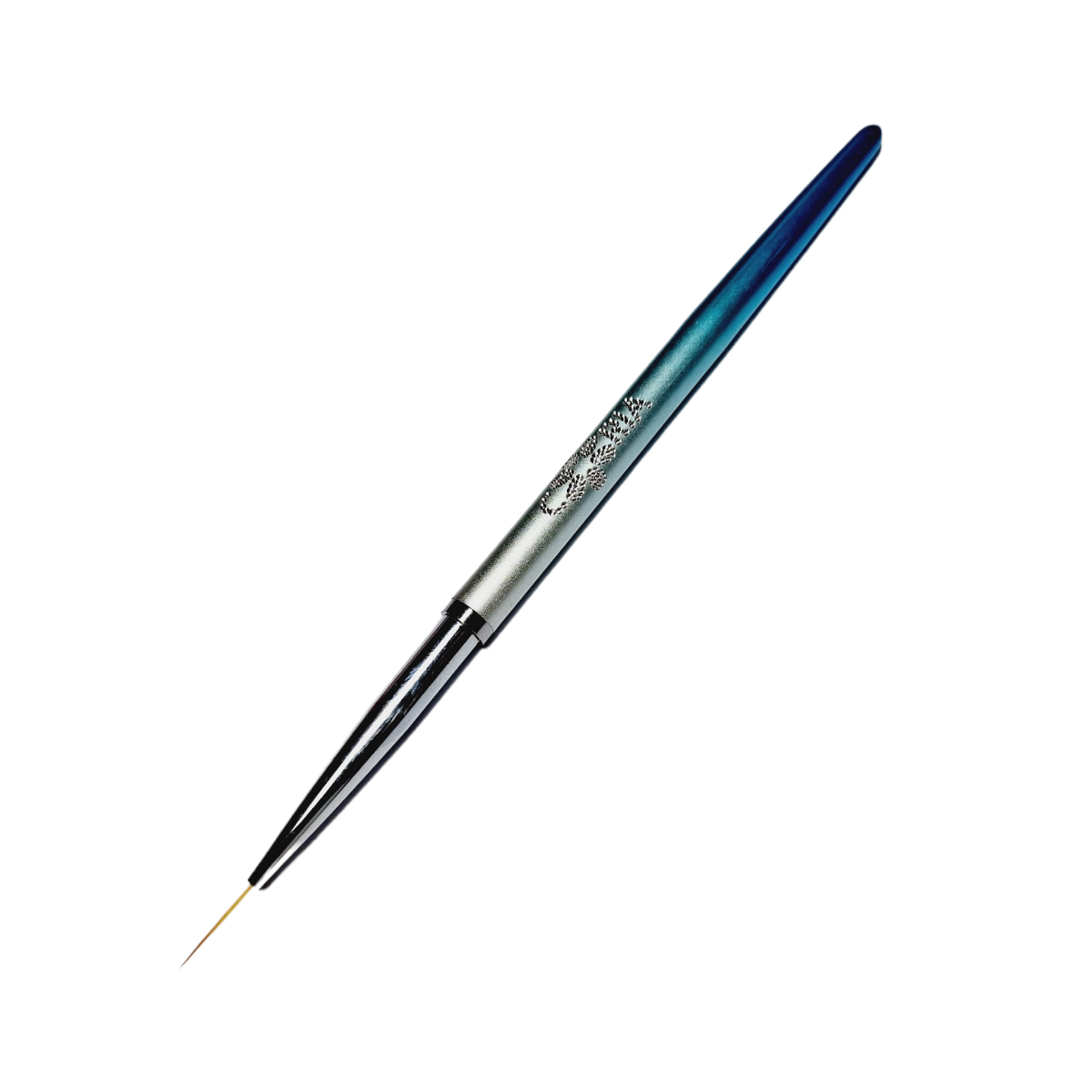 Pensula Slim Nail Art Coria 11mm Degrade Blue