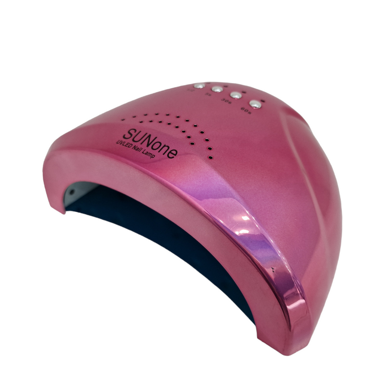 Lampa manichiura/pedichiura UV Led SUN ONE, 48W Pink Metalic 2