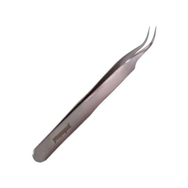 Penseta Inox Curbata Abtibilde/Tatuaje E