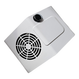 Aspirator Colector Praf Profesional de Unghii 80W Alb cu Ventilator