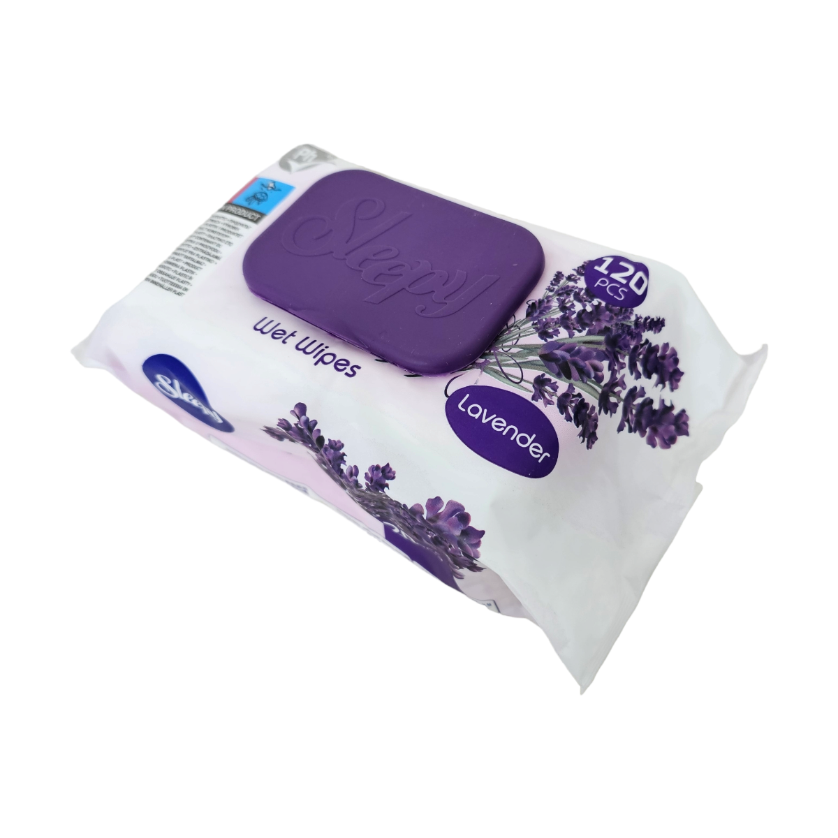 Image of Servetele Umede cu Capac Sleepy Lavander, 120 Buc/Pax