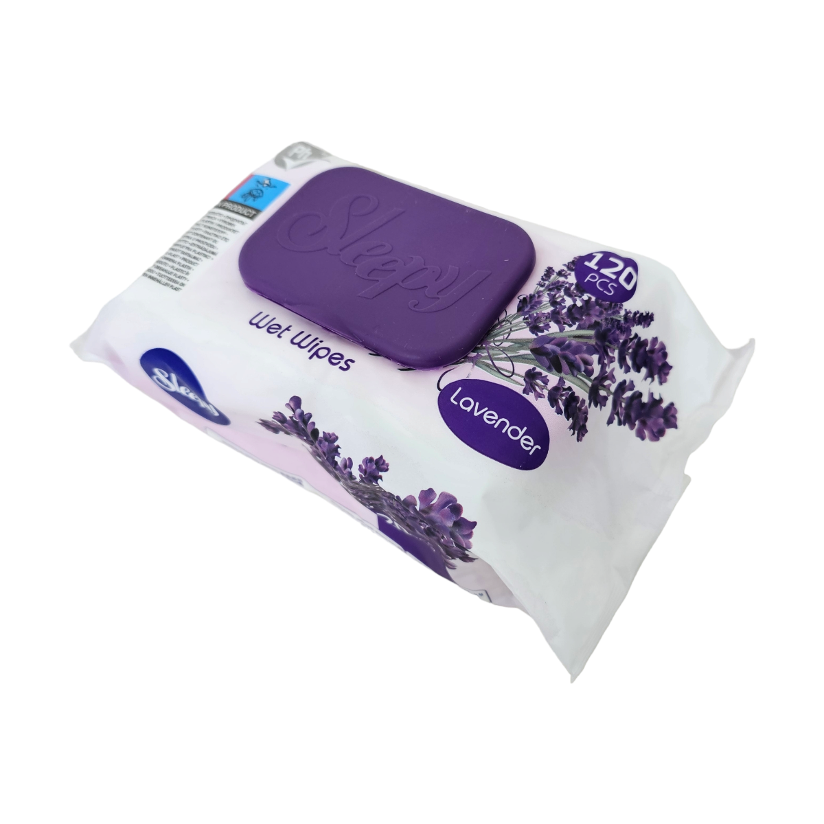 Servetele Umede cu Capac Sleepy Lavander, 120 Buc/Pax