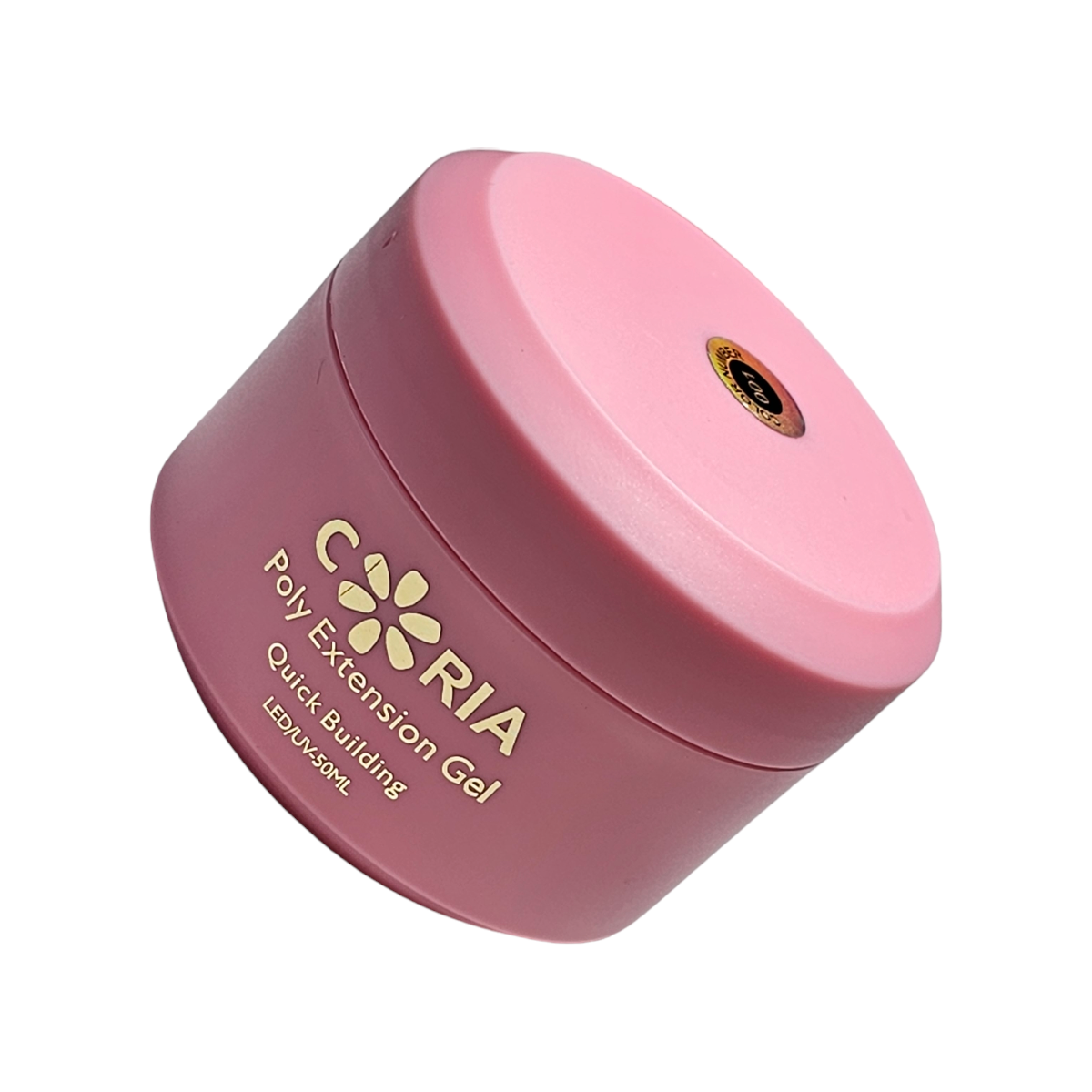 Polygel Extension Gel Glitter 50 g Nude Pink 014