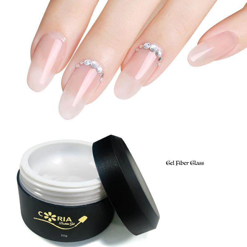Image of Gel Coria Pure Clear Fibber Glass 50g A 001 - Coria