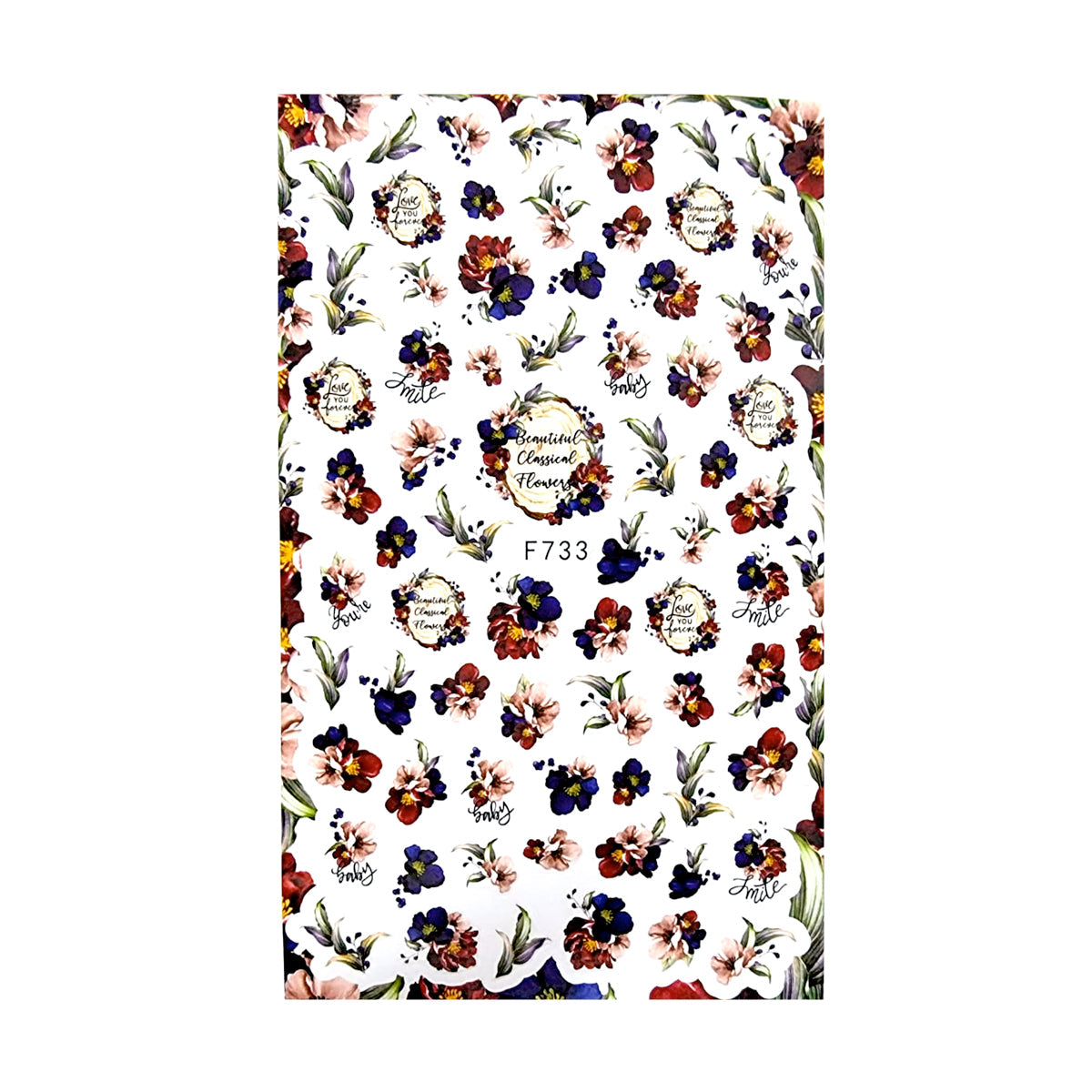 Image of Sticker Unghii 733 V