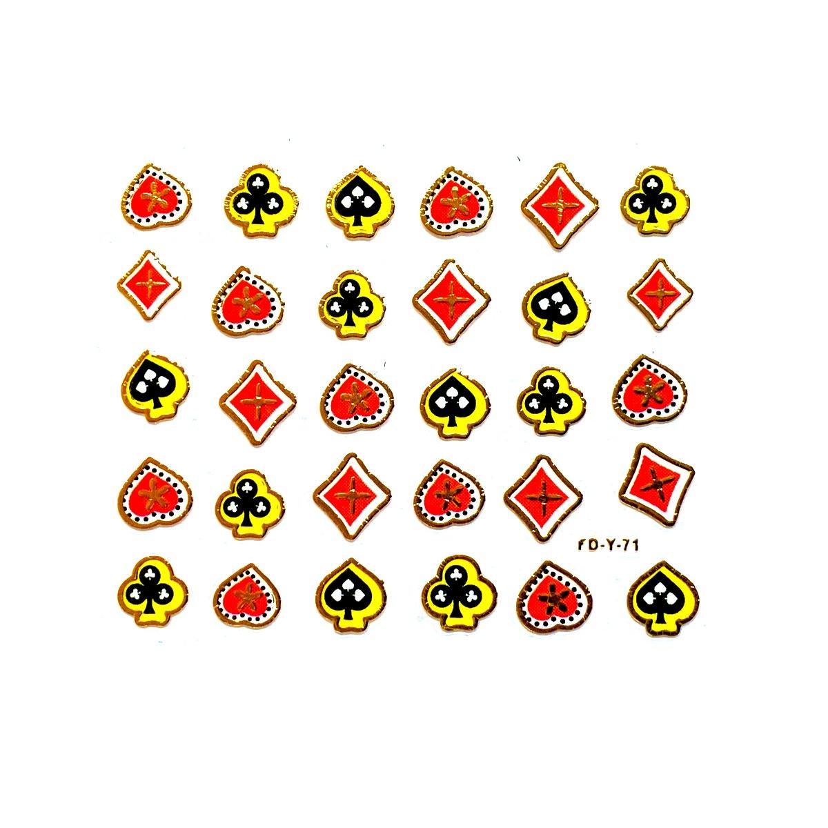 Image of Abtibild unghii FD Y 71 - Coria