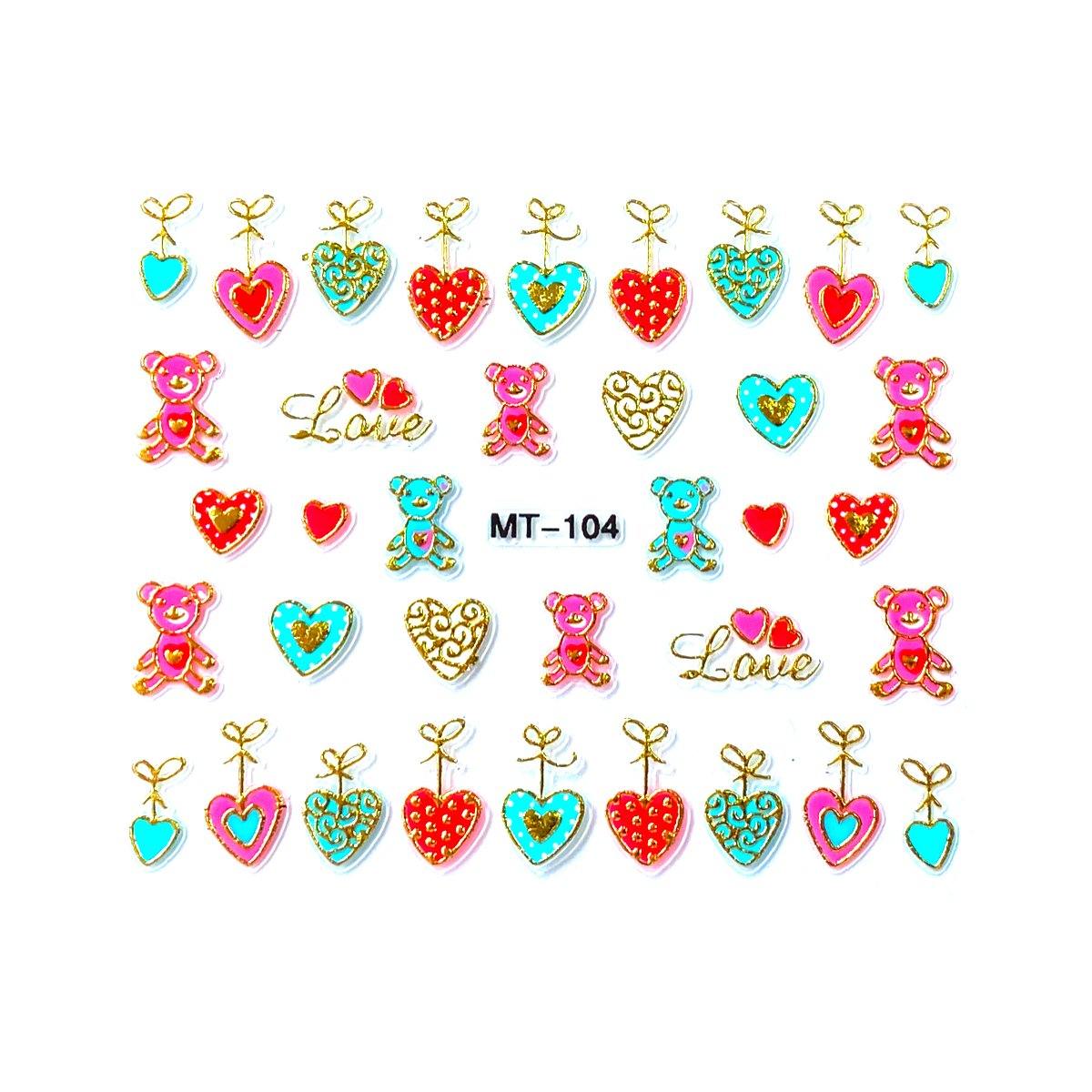 Image of Abtibild unghii MT 104 - Coria