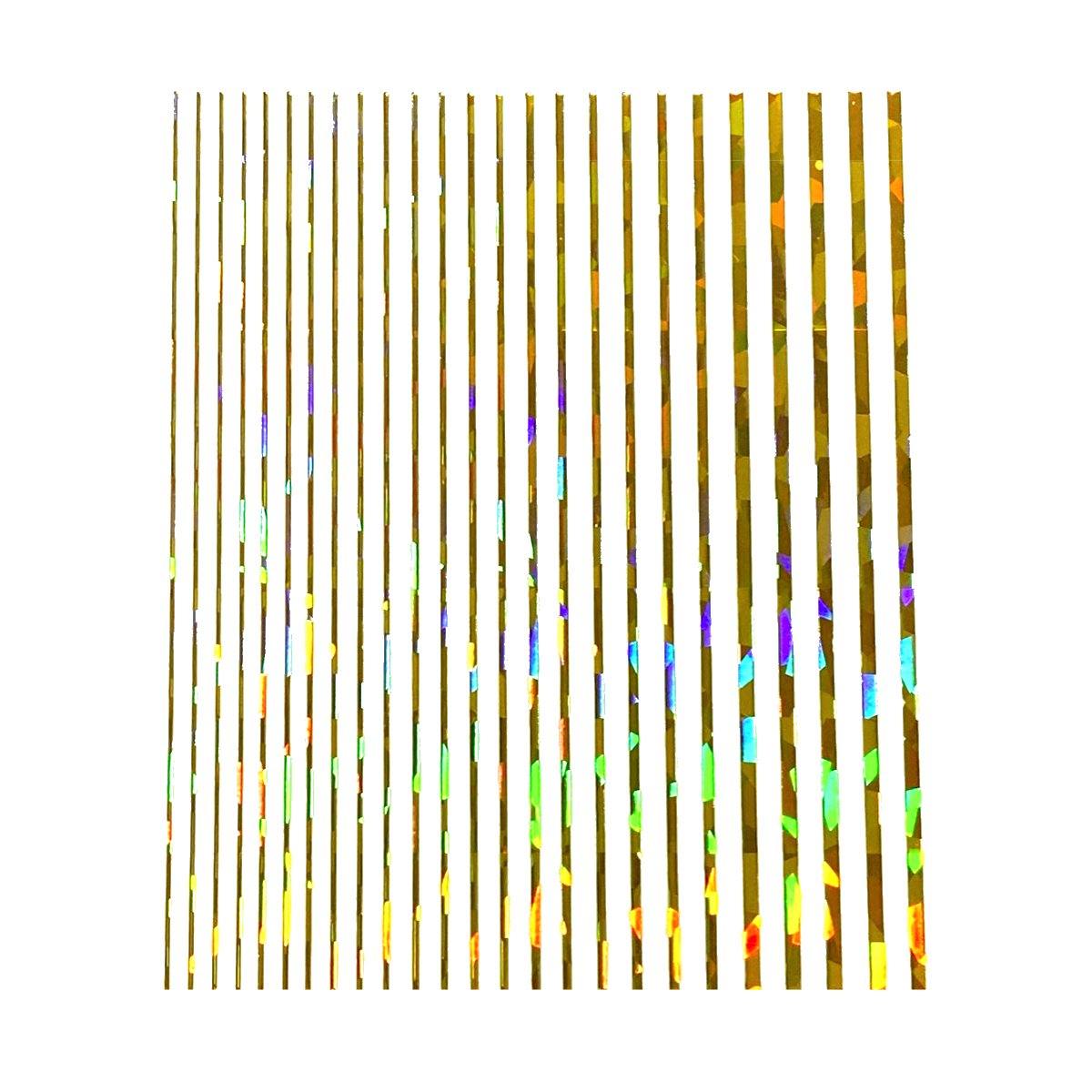 Image of Abtibild  Unghii Linii  Auriu Multireflex - Coria