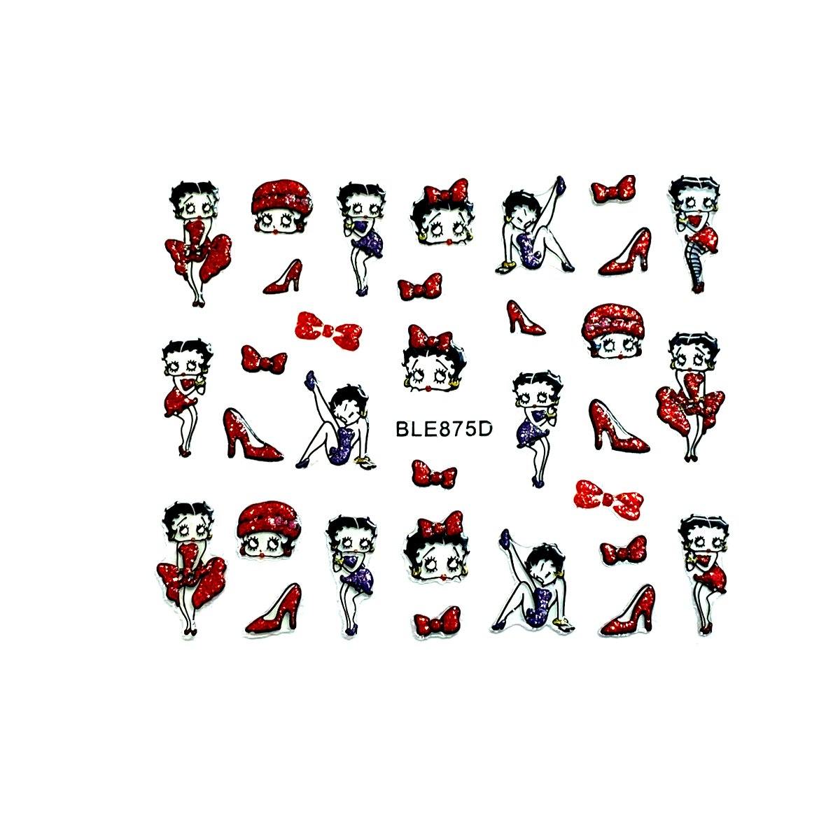 Image of Abtibild Decor Unghii Betty Boop - Coria
