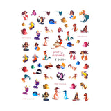 Sticker Decor Unghii 5894 V