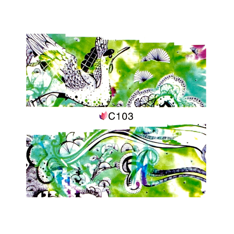 Tatuaj Decor Unghii C 103