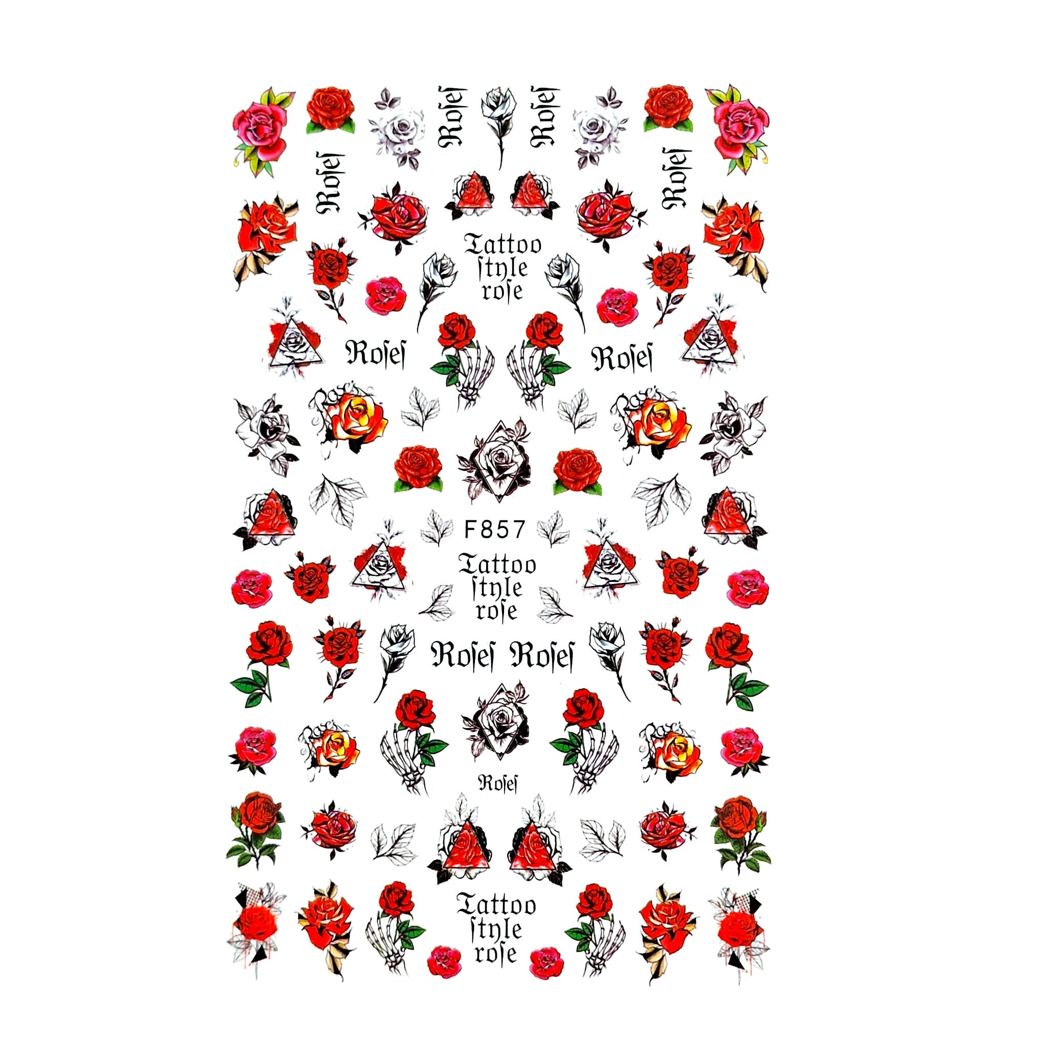 Image of Sticker Decor Unghii 857 V