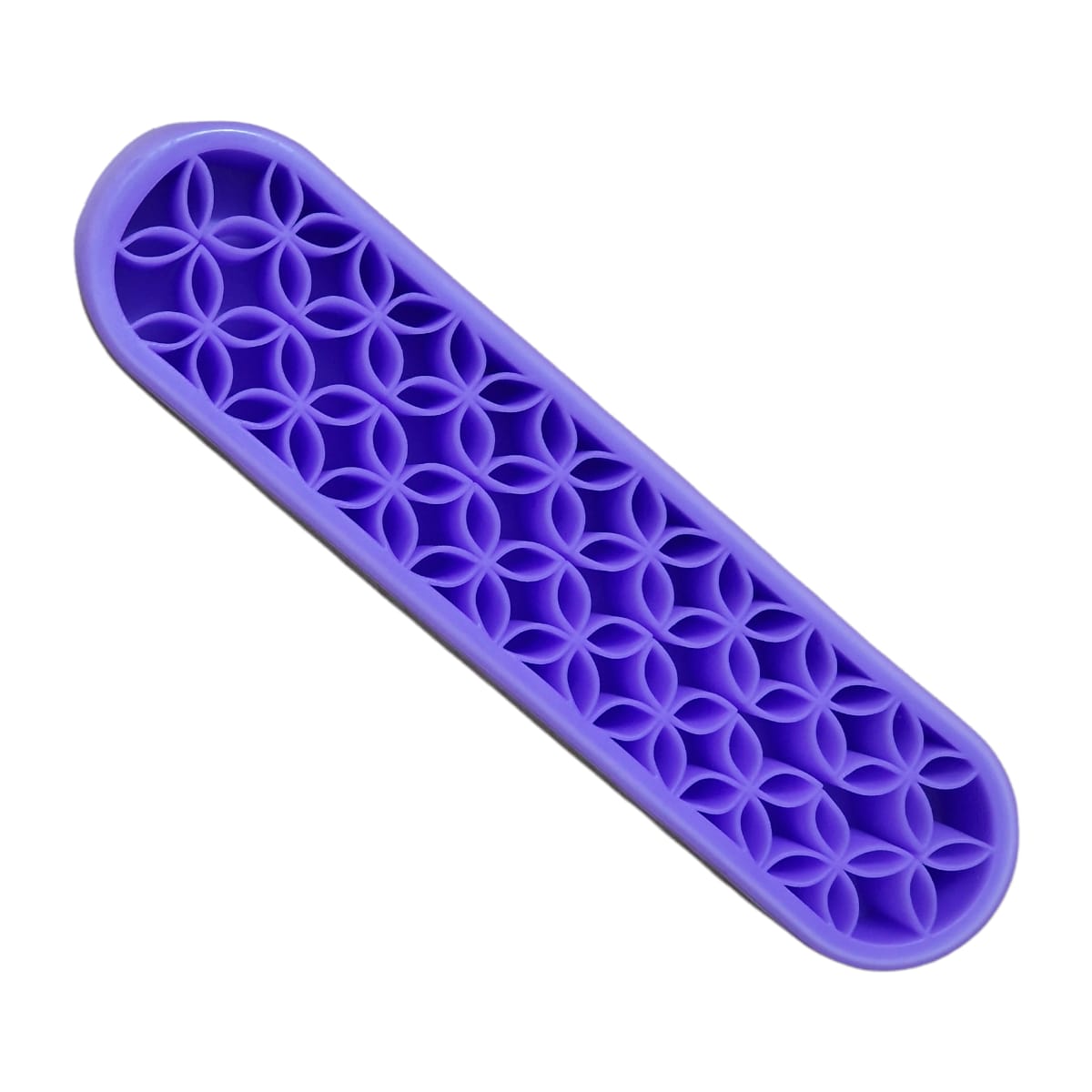 Image of Suport pensule machiaj /manichiura SILICON/ Mov