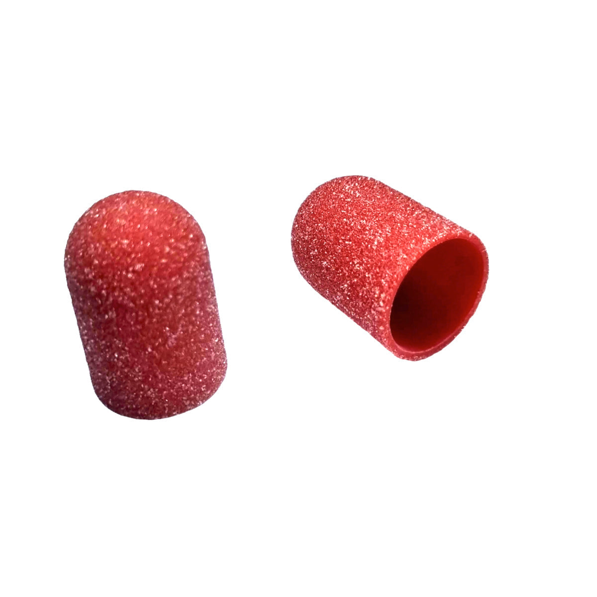 Image of Capisoane Rezerva/ Capete Freza Pedichiura 16x25 120grit Rosu V