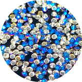 Strasuri Decor Unghii Clear Black/Blue