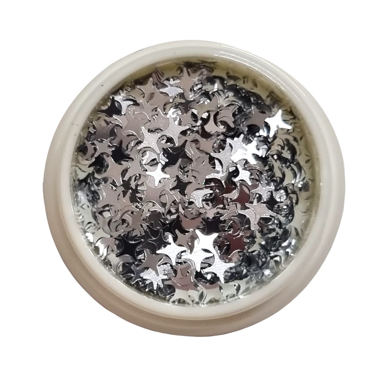 Image of Decor Unghii Stelute Silver nr 6