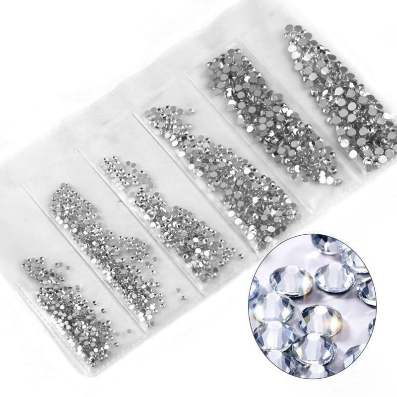 Stras Decor Unghii Crystal Clear Ab