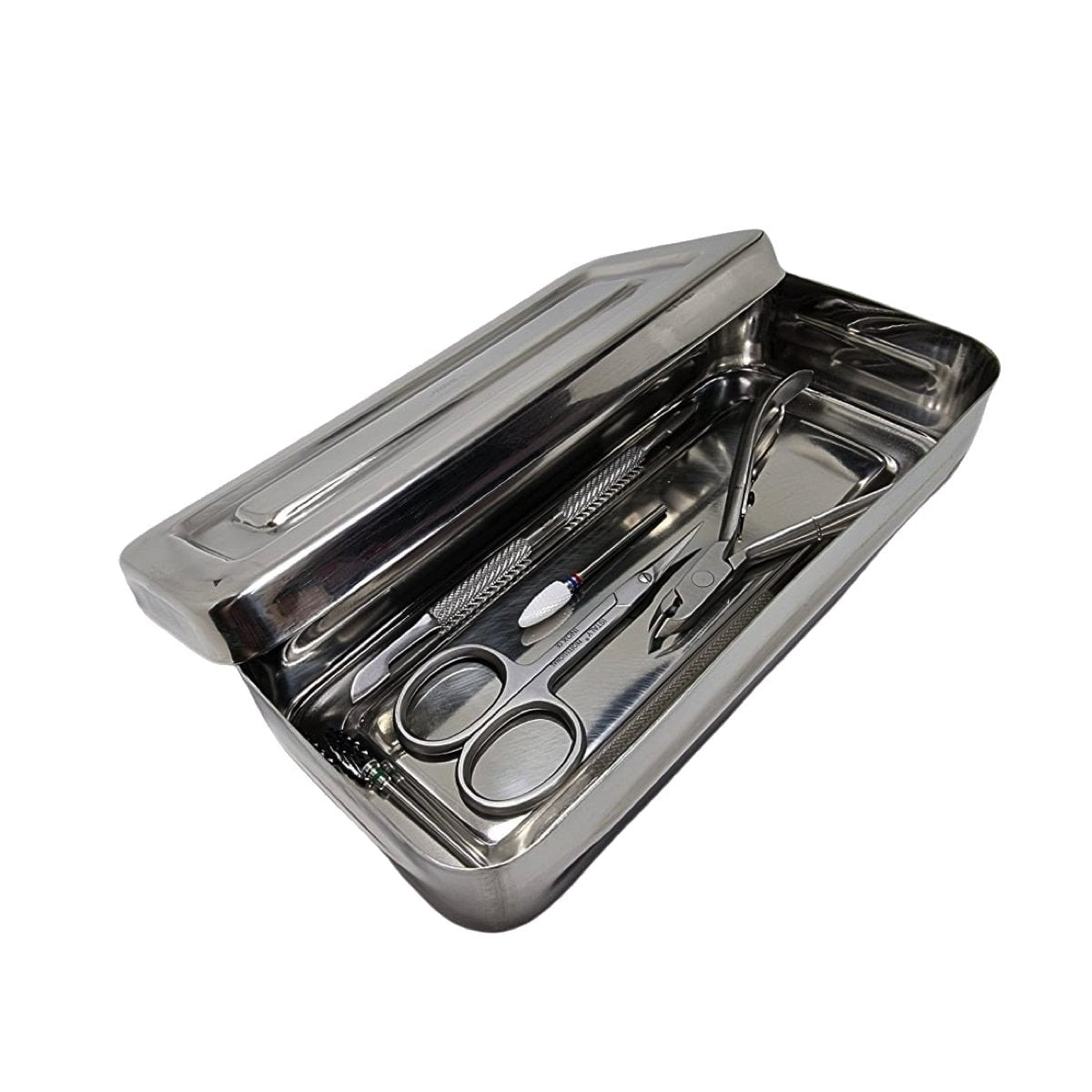 Image of Cutie Sterilizare/Pastrare Instrumente Capete De freza/Bituri 20cm