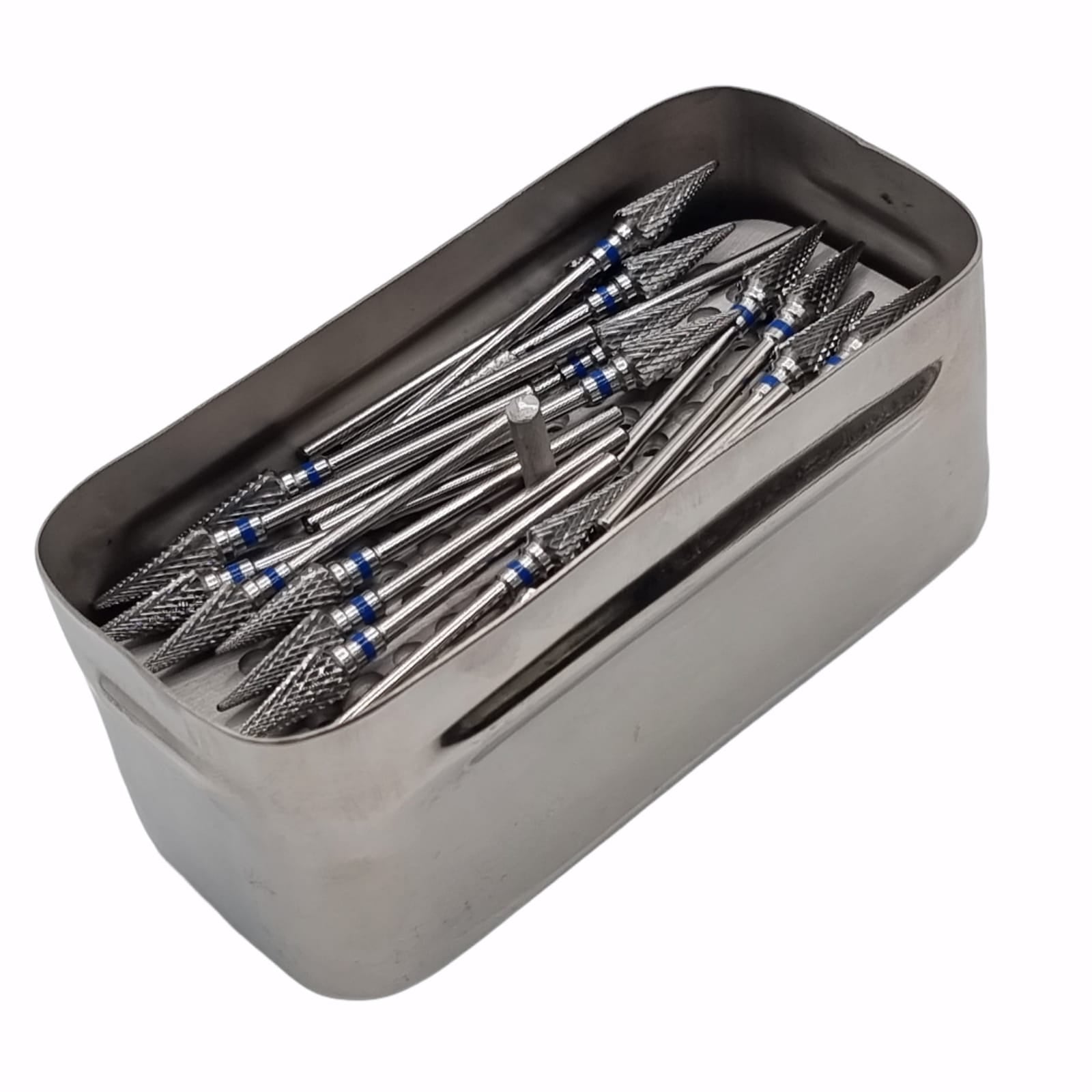 Image of Cutie Sterilizare/Pastrare Instrumente Capete De freza/Bituri 10 cm