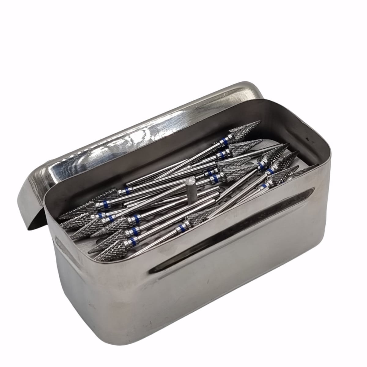 Image of Cutie Sterilizare/Pastrare Instrumente Capete De freza/Bituri 10 cm