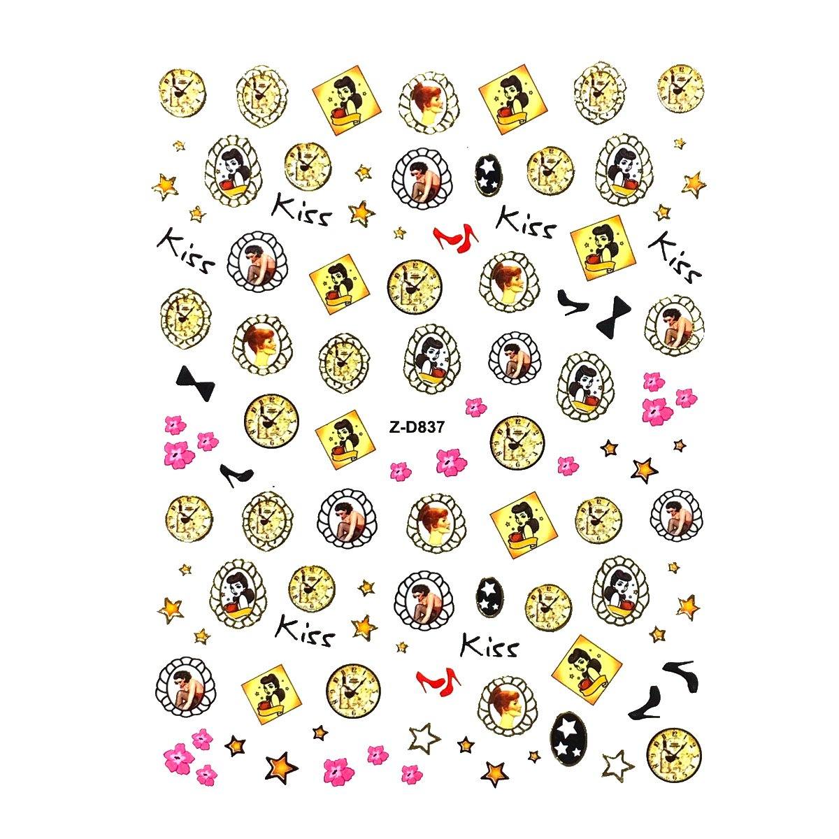 Image of Abtibild Decor Unghii 837 - Coria