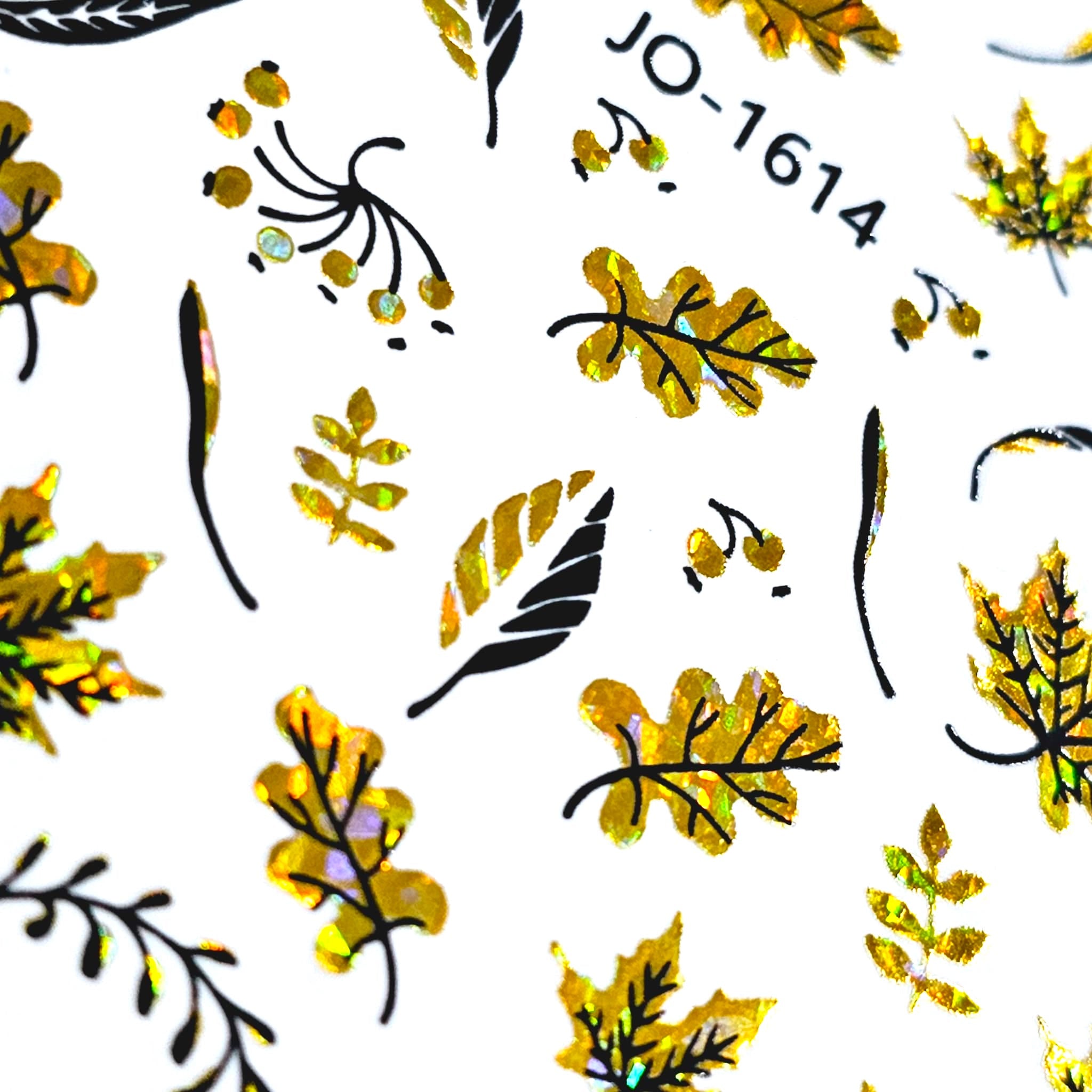 Image of Sticker unghii 1614 Gold Ab