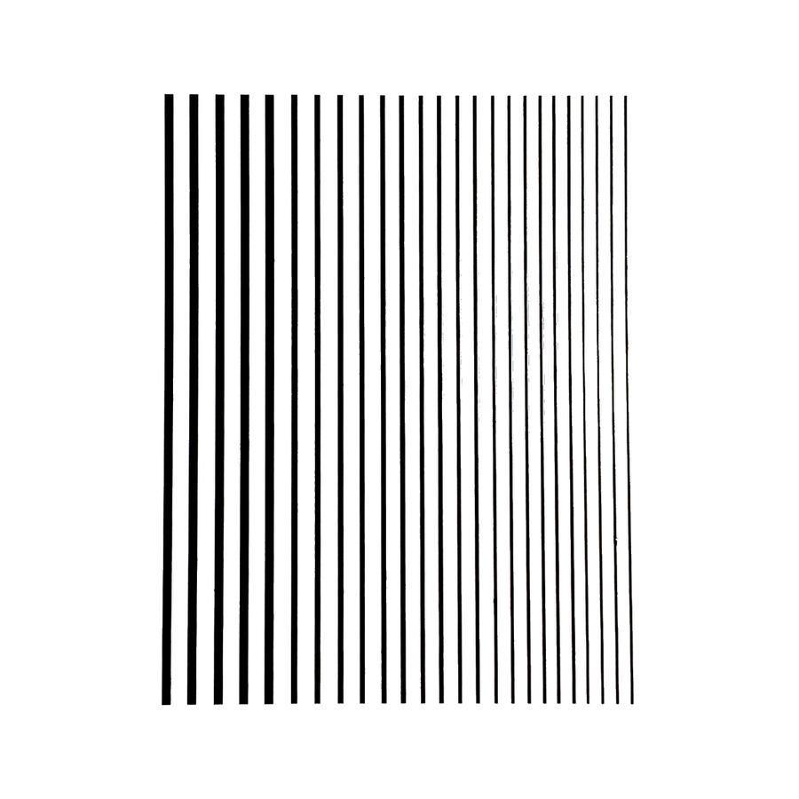 Image of Abtibild  Unghii Linii Argintii - Coria