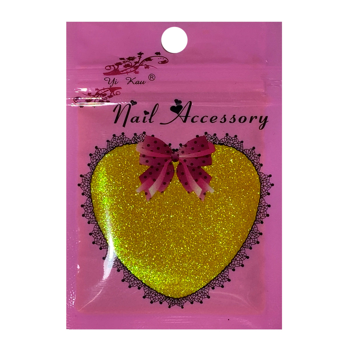Image of Decor Unghii Sclipici MultiShine Yellow-Gold