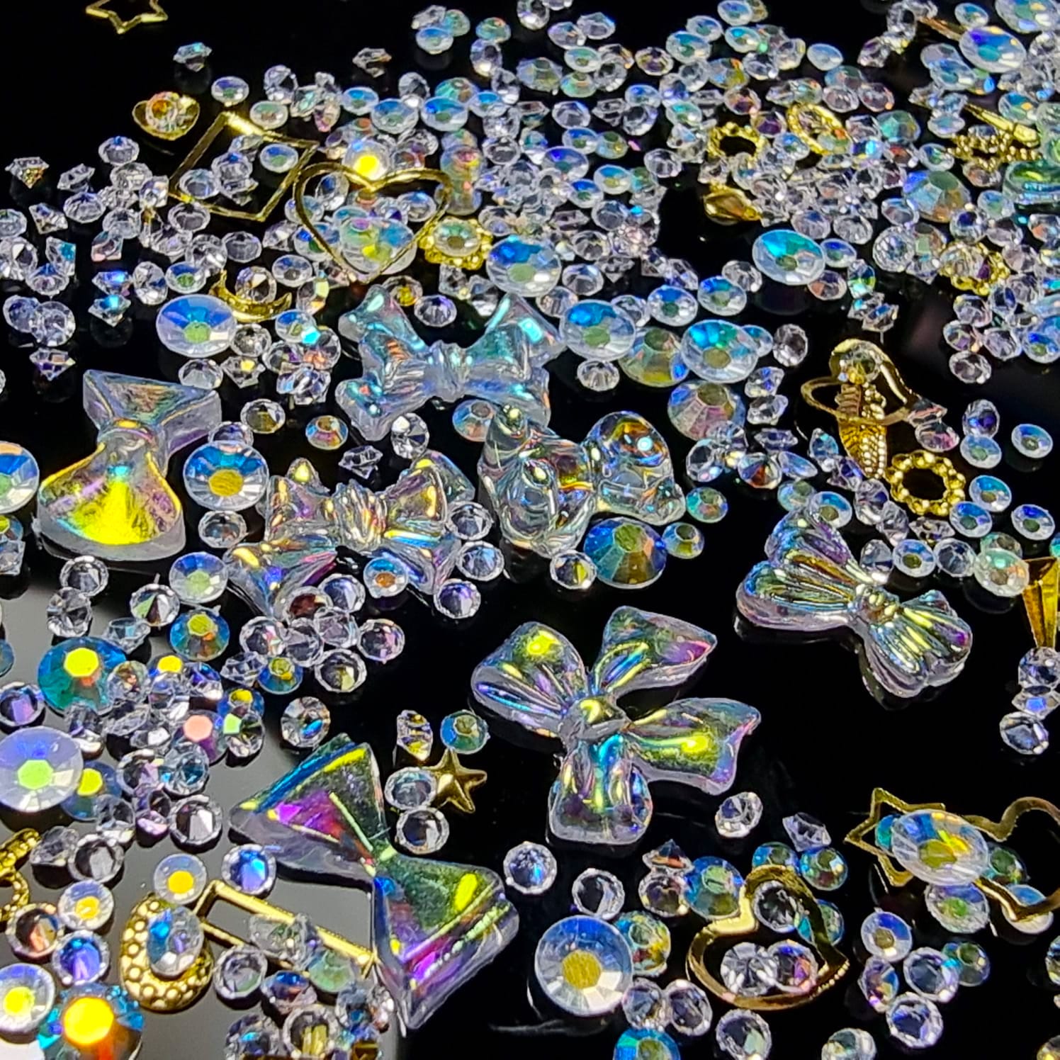 Image of Decor Unghii Mix Forme Multireflex Diferite C25