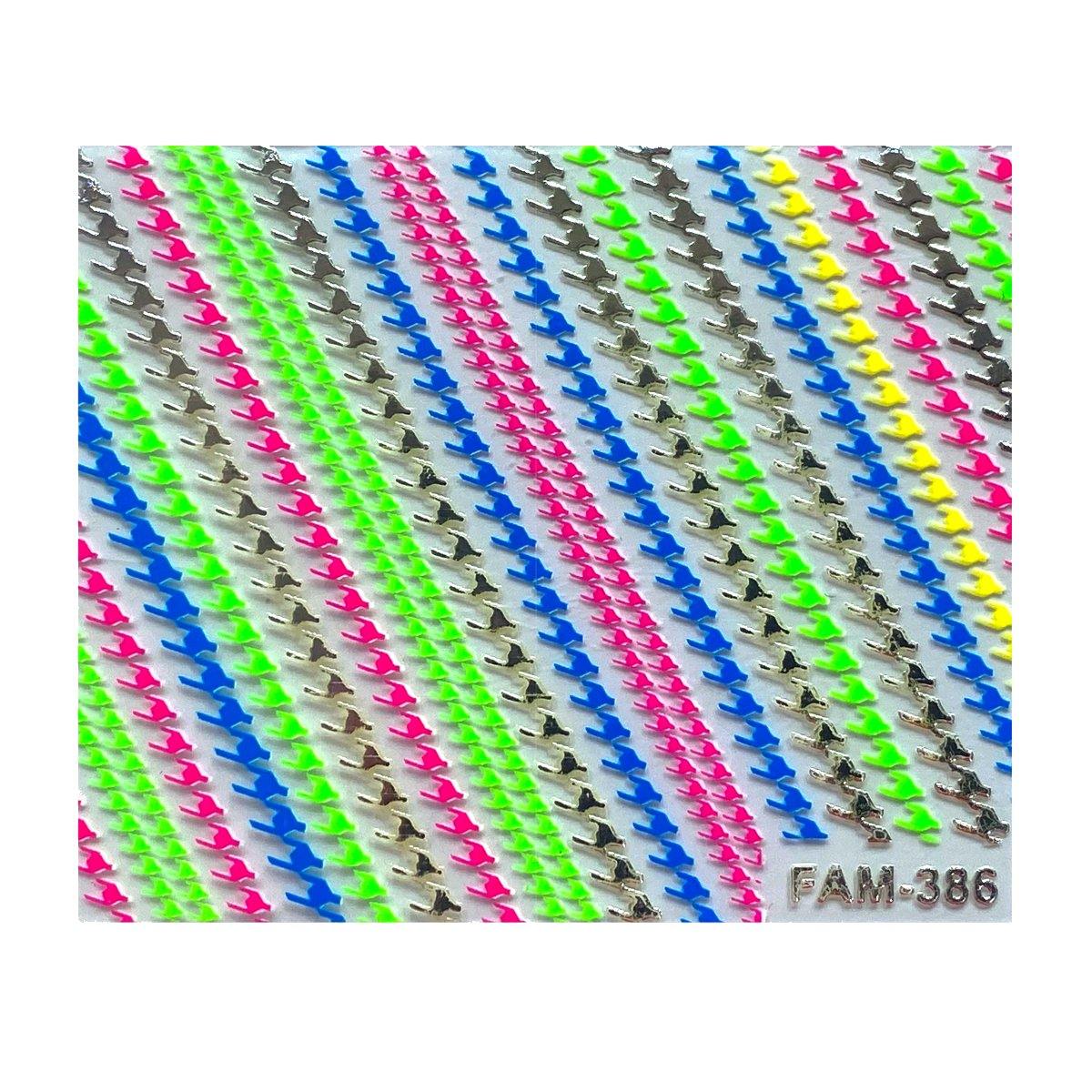 Image of Abtibild unghii FAM 386 - Coria